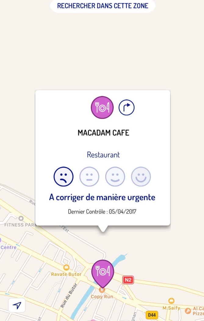Pas mieux pour le Macadam Café