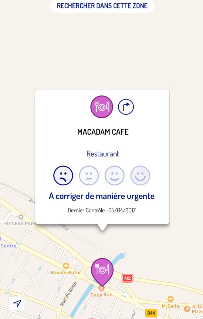 Pas mieux pour le Macadam Café