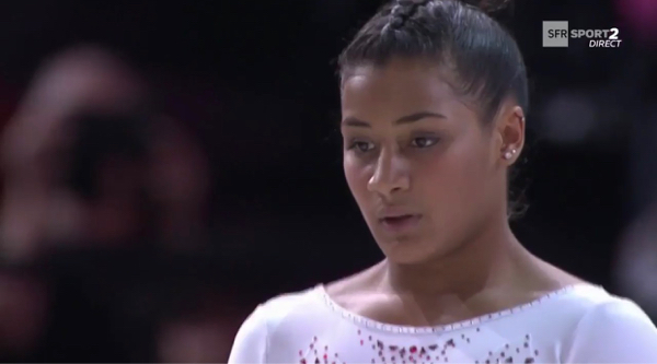 La gymnaste Réunionnaise Marine Boyer décroche l'argent aux internationaux de France.
