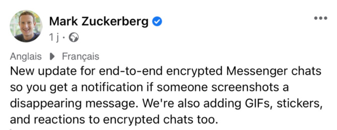 Capture d’écran Facebook attention vous êtes démasqué ! Capture d’écran Facebook attention vous êtes démasqué !