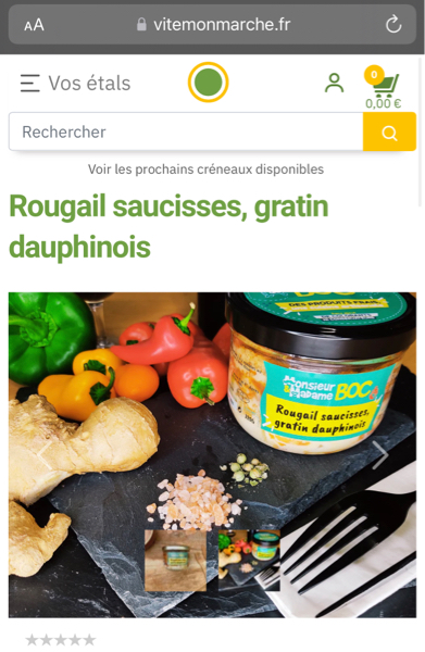 Rougail saucisses et gratin Dauphinois, ça va faire causer !