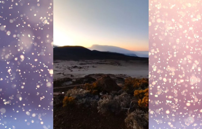 Vidéo : La Plaine des Sables givrée, juste magnifique ! 