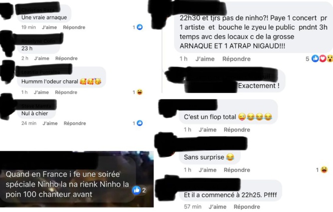 Concert de Ninho, vague de mécontentement sur les réseaux !