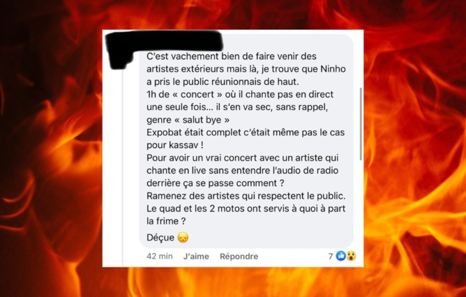 Concert de Ninho, vague de mécontentement sur les réseaux !