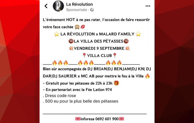 L'annonce de la soirée L'annonce de la soirée