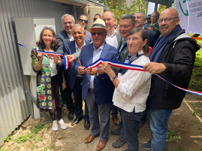 Une inauguration en présence de l'ensemble des partenaires Une inauguration en présence de l'ensemble des partenaires