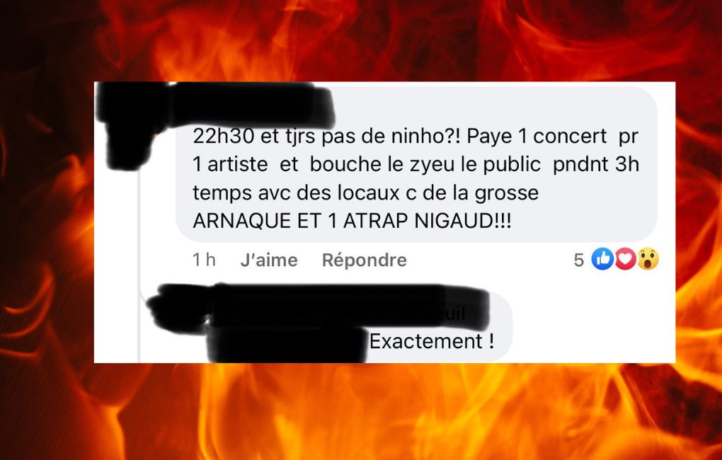 Concert de Ninho, vague de mécontentement sur les réseaux !