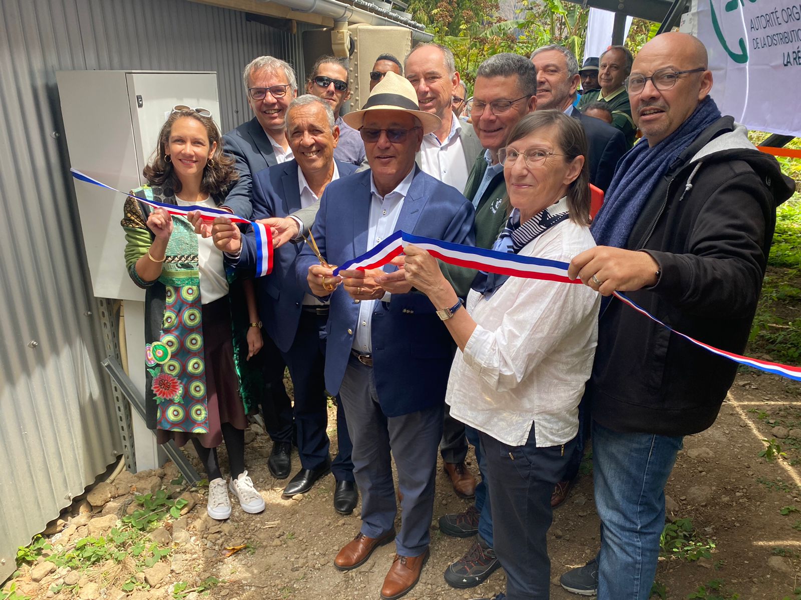 Une inauguration en présence de l'ensemble des partenaires Une inauguration en présence de l'ensemble des partenaires