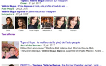 Valérie Bègue TopLess, elle affole la presse  Valérie Bègue TopLess, elle affole la presse